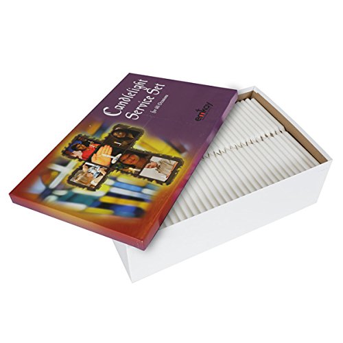 Emkay Candlelight Church Service Set -257 Church Candles