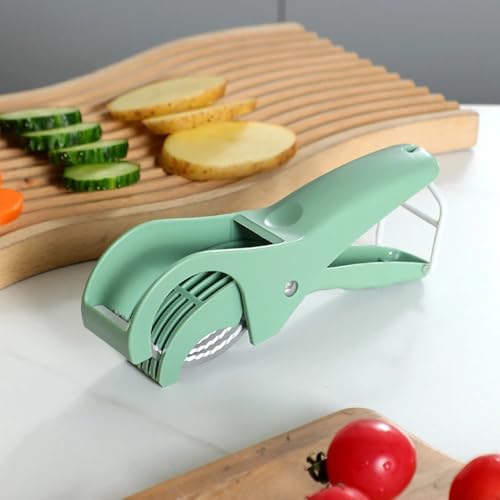 Cortadora multifunción de frutas y verduras de acero inoxidable miniatura 1