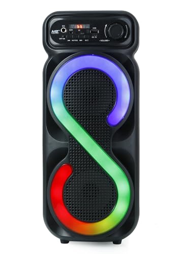 MZ M50VP Portable Karaoke Speaker - Multicolor | with Dynamic Thunder Sound | Comes Up with Wired Mic | for Home and Outdoor Parties 2 41zbAz9l 6L