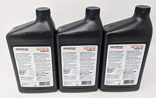 Aceite para motor Generac sintético 5W-30 pack de 3 miniatura 2