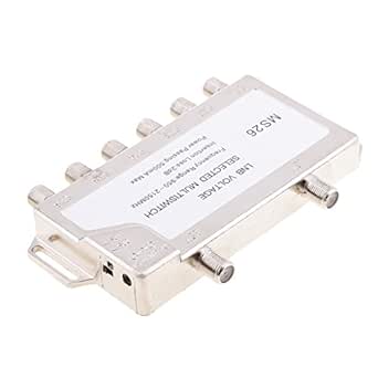 CLUB BOLLYWOOD 2 In 6 Diseqc Switch Satellite Multiswitch For TV ...