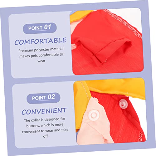 Disfraz de Sombrero de Payaso para Perro Talla S miniatura 7