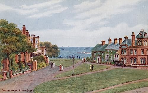 Impression sur toile Southwold South Green Alfred Robert Quinton tableau moderne 60x90
