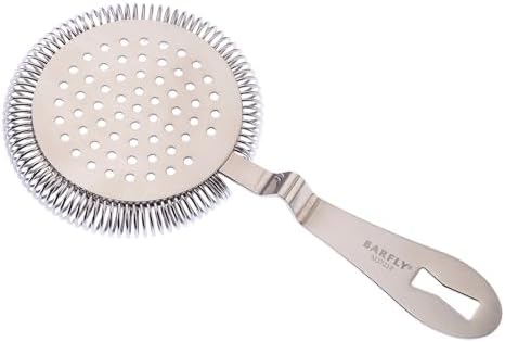 Barfly Deluxe Antique Hawthorne Spring Strainer, Stainless Steel - Thumbnail 4