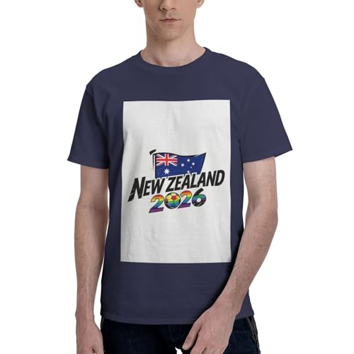Maillot coupe de football 2026 Nouvelle-Zélande bleu marine XXL à manches pour fan