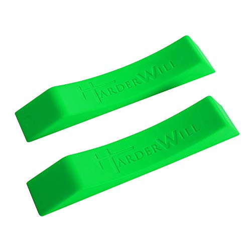 HarderWill Deadlift Jack Alternative (1 Pair) Easy to Load and Unload Weight Plates, Perfect for Deadlift, Crossfit, Powerlifting, Weightlifting, Home Gym for Your Gym Bag