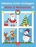 window color vorlagen weihnachten disney  Window Color Vorlagen Winter & Weihnachten: Weihnachtsmotive für Kinder ab 5 Jahren  Weihnachtsdeko Schablonen mit Weihnachten und Winter Motiven  ... Mädchen und Jungen (Window Color Vorlagen)