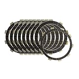 9pcs Motorcycle Clutch Friction Plates Kit Compatible With CB600F CB600 CB F CBR600 CBR 600 F2 F3 SJR SE CBR600F2