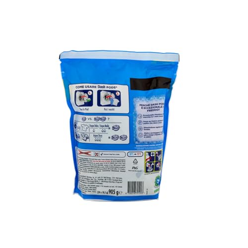 Dash Pods Detersivo Lavatrice In Capsule, Classico, 50 Lavaggi 905 G - 3