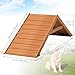 Heavy-Duty Dog Agility Training A-Frame, Large Wooden Construction Dogs Agility Course Euipment, 104 x 31.5 inches, Supports 176 lbs