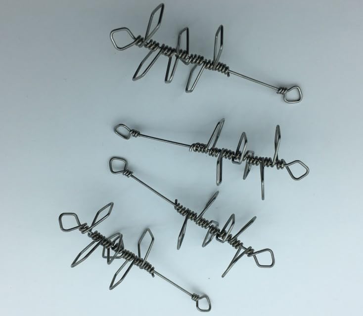 Pin conector para pesca de carpa, set 10 piezas miniatura 6