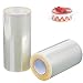 VANTIYAUS Cake Collars (2Packs) Acetate Rolls, Acetate Sheets,Clear Cake Strips, Transparent Cake Rolls, Chocolate Mousse and Cake Decorating Acetate Sheet, Cake Decorating(3.1 X 394 in)