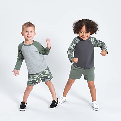 Image of Gerber Baby Boys' 3-Pack Pull-on Knit Shorts