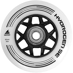 Patines 90 Mm Rollerblade 90 mm Ilq9 Wheel Bearing Hydro Se Ruedas, Adultos Unisex, Color Blanco, EA