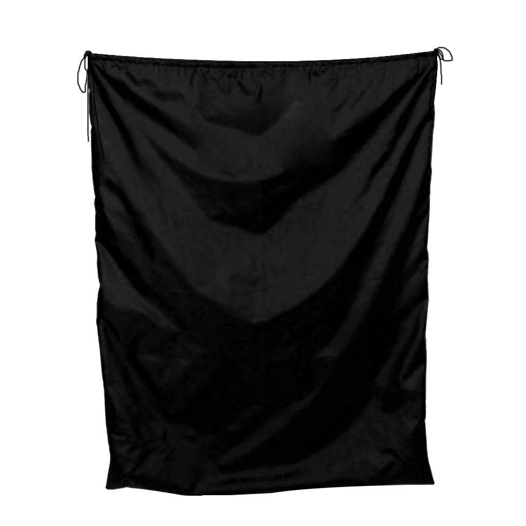 HEAVENGLOW Large Capacity Bag Waterproof Drawstring Storage Pouch Sack Black 70x90cm-image-0