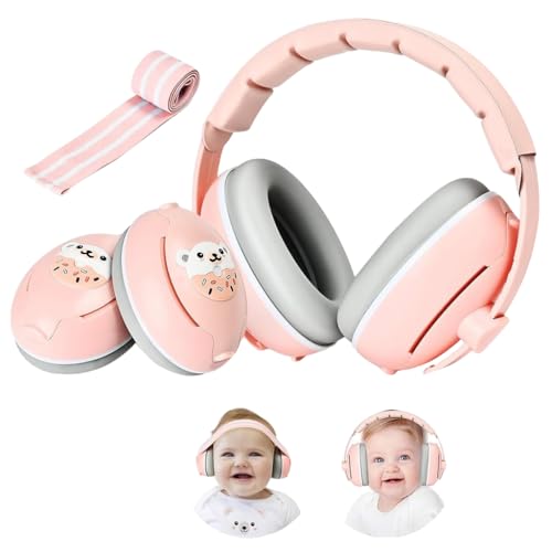 Image of SNOWIE SOFT Noise Cancelling Ear Muffs for Kids Teens - 25dB Safety Reduction for Autism Sensory & Concentration Aid, Hearing Protection Travel