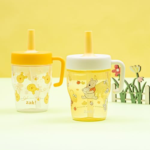 Image of Zak Designs Winnie the Pooh Capri 10oz Leak-Proof Toddler Cups, 2-Pack