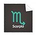 November October Scorpio Constellation Cleaning Cloth Phone Screen Glasses Cleaner 5pcs