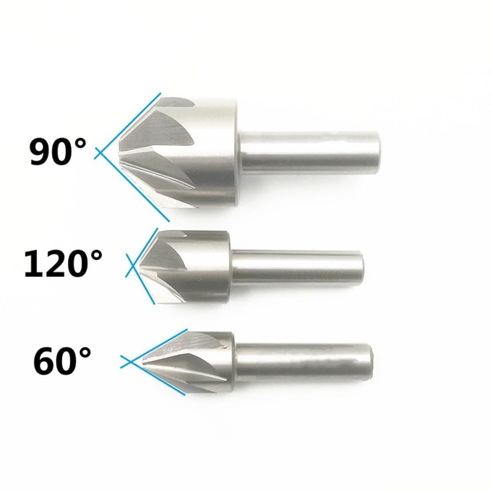 Frezy węglikowe Wiertła pogłębiacze 60 90 120 stopni Frez do fazowania 6-50 mm Dia Gratowanie palcowy(120 degrees,8.0mm)