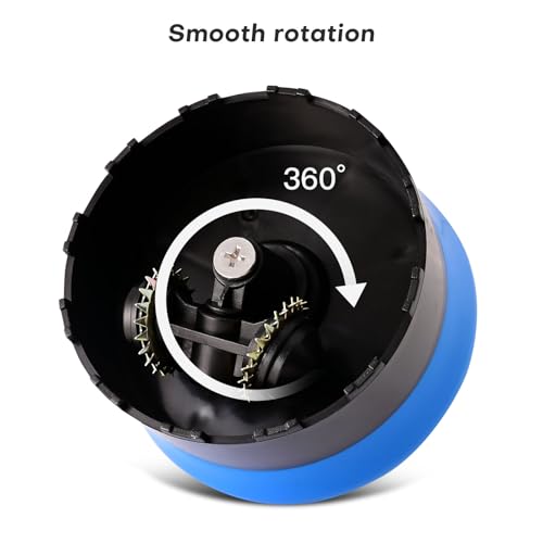 NEWISHTOOL Blue Wallpaper Perforating Tool Wall Paper Stripper Removal Scoring Tool Wallpaper Perforator and Scorer Remover Tool, Wallcovering Separating Cutter Wheel Tool - Image 3