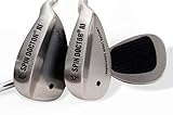 Spin Doctor RI Golf Wedge Replaceable Insert System New 52 Degree Pitching Wedge, 60 Degree Lob...