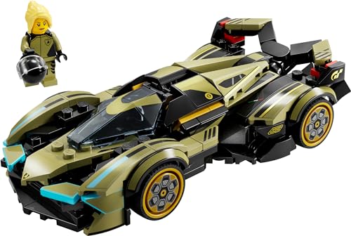 LEGO Speed Champions Lamborghini Lambo V12 Vision GT Super Car 76923 Building Blocks Toys for 10+ Gift for Boys and Girls 2 41zbFCzBuoL