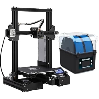Creality Ender 3 3D Printer with Comgrow Filament Dryer