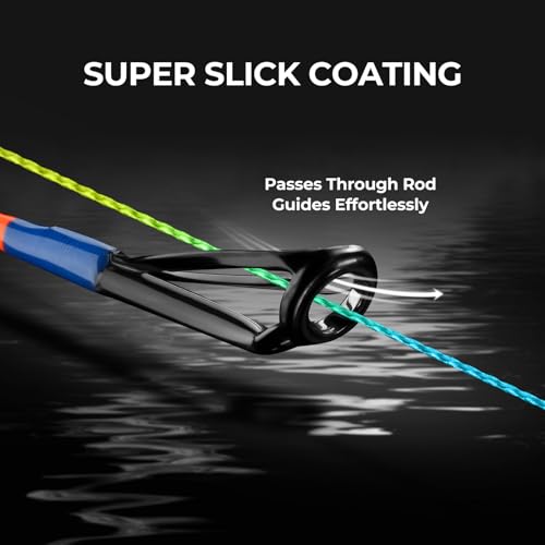 Image of KastKing SuperPower Braided Fishing Line - Abrasion Resistant Braided Lines - Incredible Superline - Zero Stretch - Smaller Diameter - A Must-Have!