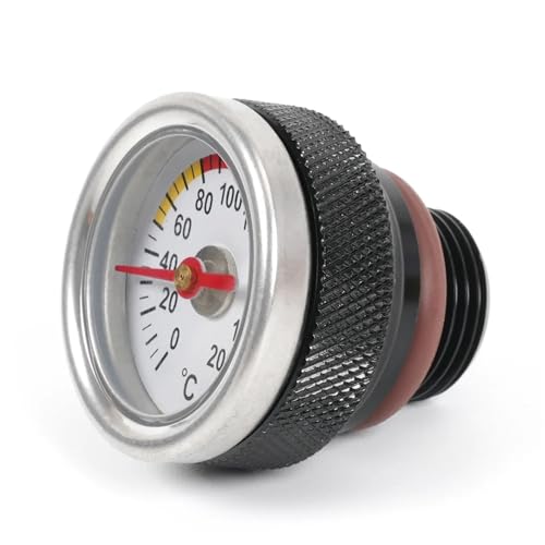 Tachymètre et jauge de température d'huile M30x1,5 pour Kawasaki 650 1987-1998 noir