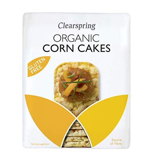 Clearspring Organic Corn Cakes (130g) - Pack of 2