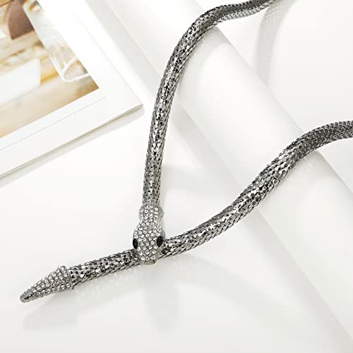 Chaîne de taille serpent pliable, le bijou en métal idéal pour sublimer une robe d'été - 4