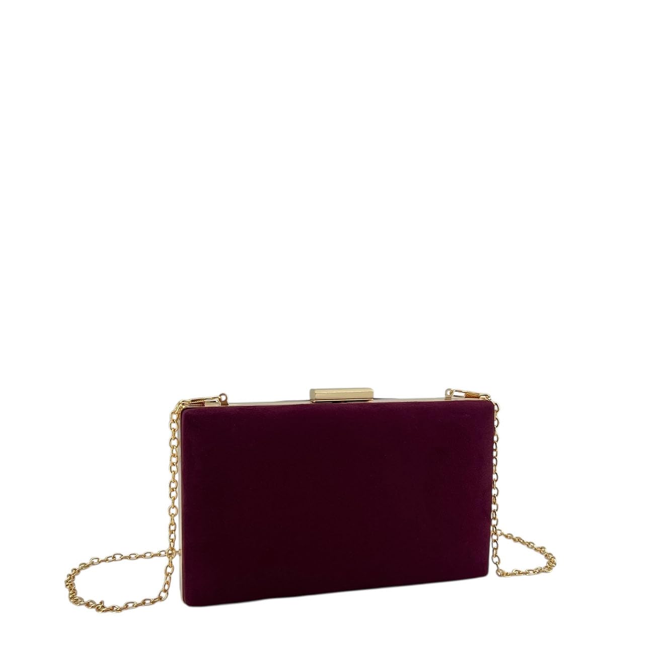 MODELISA Bolso de Mano Elegante, Cartera con Cadena de Hombro, Clutch de Noche Boda Noche Evento Ceremonia para Mujer