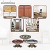 12 Pieces Ceramic Knobs Ceramic Cabinet Knobs Drawer Pull Pulls, Knobs for Cabinets and Drawers, Drawer Knobs for Home & Office, Cololful Kitchen Cabinet Knobs Hashcart