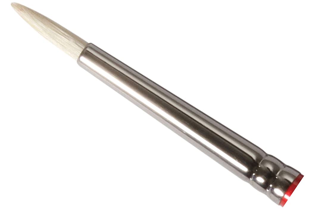 Daler-Rowney Georgian Oil Brush, Natural Hog Bristle, Long Handle, Round, 1
