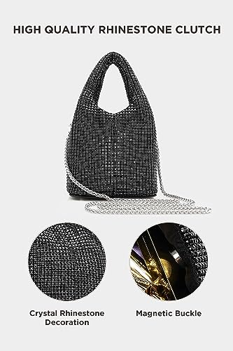 Image of BABEYOND Clutch Purses for Women - Sparkly Evening Bags Glitter Rhinestone Portable Handbag for Party Prom Wedding | Glitter