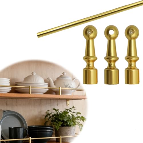 �I�K�[�h���[���Z�b�g �J�X�^�������̒I�K�[�h���[���A���������]�|�o���A���b�h�A�ȒP�Ɏ��t������L���r�l�b�g�M�������[�o�[�A3�̃X�s���h���t���A�S�[���h/�V���o�[/�u���b�N(Gold A,38in/97cm)