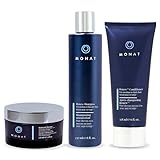 Renew™ Hydrating Hair Care System - Shampoo, Conditioner, and Masque System for Dry, Brittle Hair (8 oz/6 oz/5 oz)