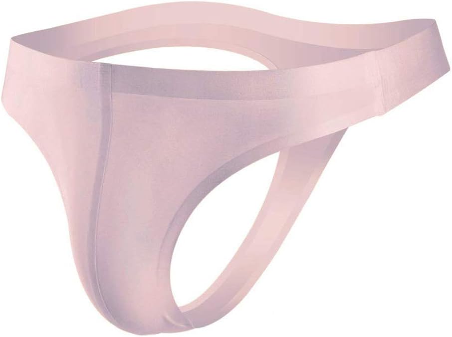 GAOGAO Seamless Breathable Male Smooth Ice Silk G-Strings & Thongs Underwear Men Brief