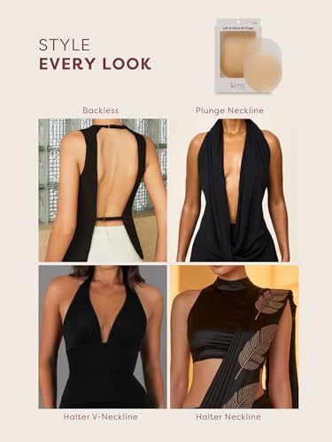 Image of Krvvy Lift-It Stick On Cups | Silicone Bra Uplifter Cups | Reusable Upto 50 Times | Invisible Breast Lift Cups | Skin- Friendly Adhesive | Upto 12 Hrs Hold