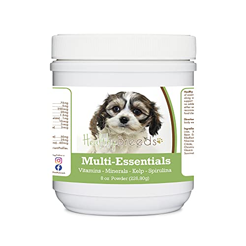 Healthy Breeds Cavachon Multi-Essentials Powder for Dogs - an Ideal Supplement of Vitamins, Minerals & Antioxidants for Your Dog - 8 oz