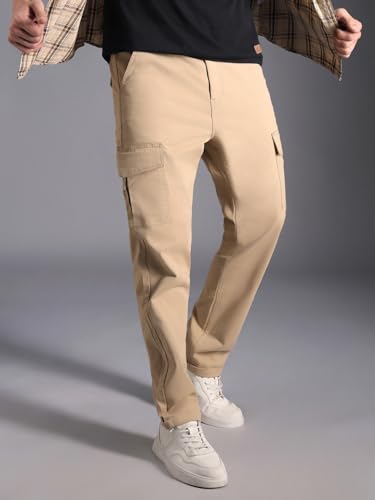 Image of HIGH STAR Men's Loose Fit Casual Pants