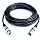 Jaras® Professional 25 foot Mic Cable Patch Cords-XLR Male to XLR Female Black High Grade Noise Free Microphone Cables