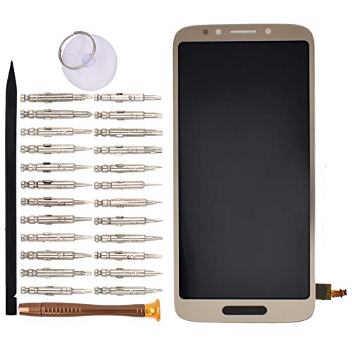 Image of LCD Display Touch Screen Replacement for Motorola Moto E5 Play Go Golden