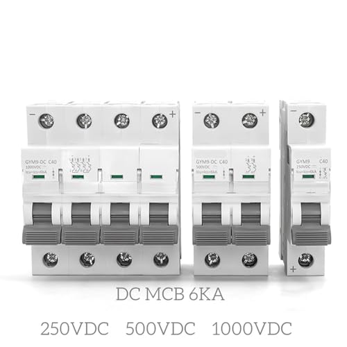 Mini disjoncteur photovoltaïque 250V 63A protection court circuit courant continu
