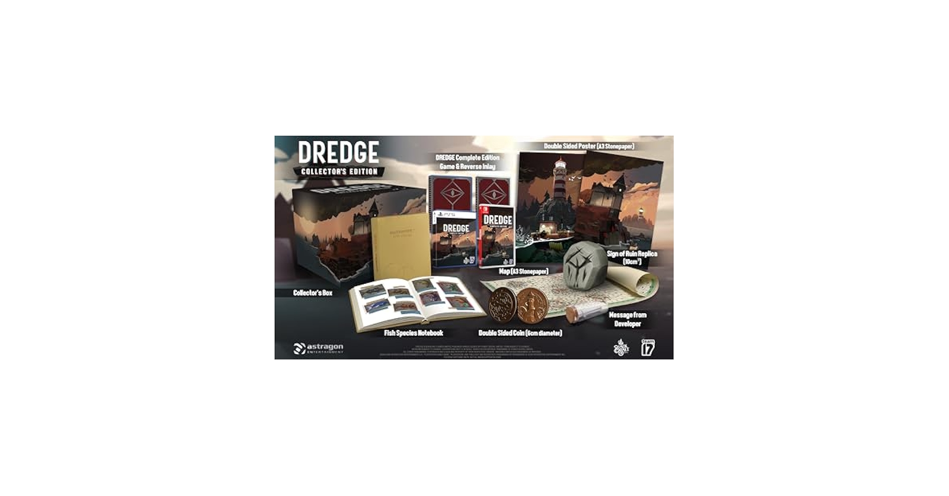 Amazon.com: DREDGE Complete Collector's Edition - Nintendo