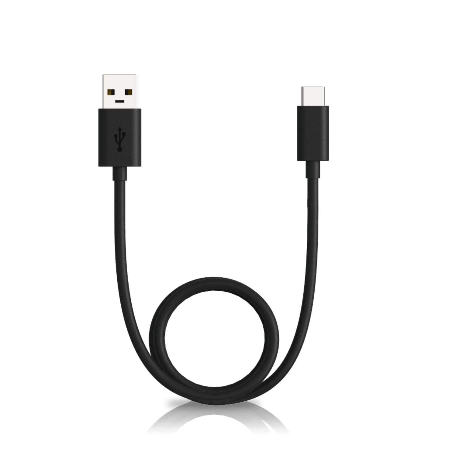 Mindmaker Original Fast Charging USB A to Type C Cable 1M | Compatible with Motorola G73, G54, G84, Edge 40, Moto G60, G52, E13 | 18W Turbo Charger Support | Durable & Safe Data Cable (Motorola)