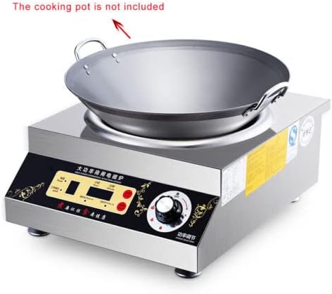 220V 5KW High Power Commercial Electric Induction Cooker Cooking Machine