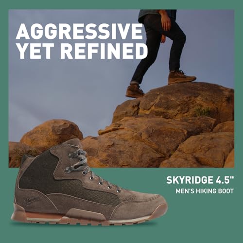 Danner Skyridge Hiking Boots for Men - Waterproof, with Durable Suede & Cotton Ripstop Upper, Breathable Lining, Comfort Footbed & Traction Outsole2