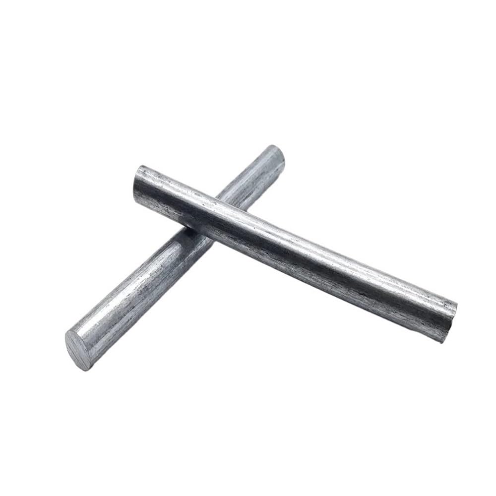 Barre ronde solide en zinc de 300 mm de long, diamètre 10-20 mm, anode en zinc haute pureté for expériences, 1 pièce(18mm)