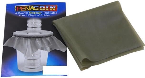 MOMOMAGE 5 Pcs Coin Through A Sheet of Rubber Coin into Cup Comedy Magic Tricks Close up Magic Gimmick Props for Magicans - Image 3